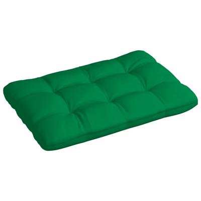 VidaXL Palletkussen 120x80x12 cm stof groen