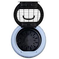 Petmate Get-A-Round Kennel For Cats Blue - thumbnail