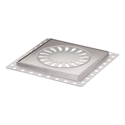Berg renovatie rooster RVS 15x15 cm