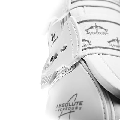 Veredus Absolute Elastic Peesbeschermers wit maat:l