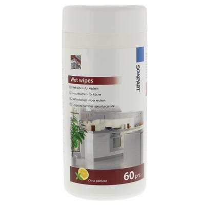 Scanpart Reinigingsdoekjes Keuken 60 Stuks Scanpart Reinigingsdoekjes Keuken 60 Stuks