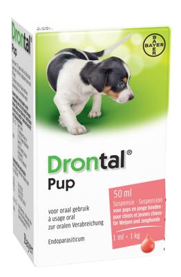 Drontal Pup Ontwormingsmiddel 50 ml 50 ml Drontal Pup Ontwormingsmiddel 50 ml 50 ml