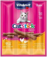 Vitakraft Cat-Stick mini gevogelte & lever 18g - thumbnail
