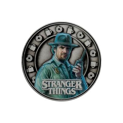 Stranger Things Collectable Coin Eleven & Hopper 4 cm - thumbnail