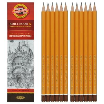 Potloodstift koh i noor 1500 4b | 12 stuks