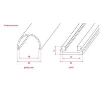 Artecta 22 Aluminium Profiel - thumbnail