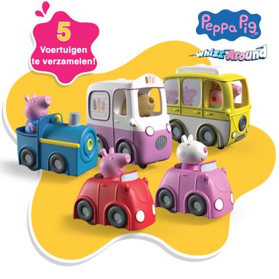 Peppa Pig Whizz Around Clickety Clack trein set