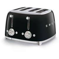 Smeg TSF03BLEU broodrooster 4x4, zwart - thumbnail