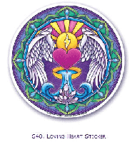 Raamsticker liefdevol hart - thumbnail