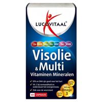 Lucovitaal Visolie & Multi 60Capsules - thumbnail