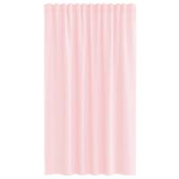 Gordijnen voile met roedezakken 2 st lichtroze - thumbnail
