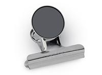 MAUL papierklem bulldogclip magnetisch 40mm blister 2 verchroomd - thumbnail