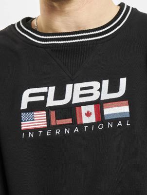 Fubu / trui Fb Corporate Intnl Ssl in zwart Fubu / trui Fb Corporate Intnl Ssl in zwart