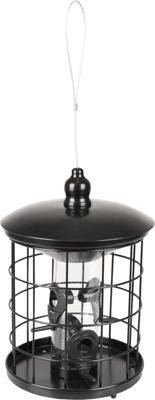 Vogelvoedersilo Thyra 20 x 20 x 50 cm Flamingo Zwart