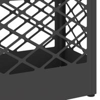 VidaXL Paraplu standaard zwart 28 x 12 x 41 cm staal - thumbnail