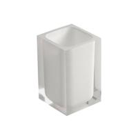 Tandenborstelhouder Sapho Rainbow Vrijstaand 11x7.2 cm Kunststof Wit Sapho - thumbnail