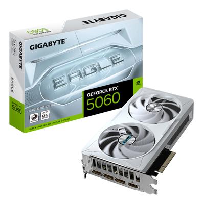 VGA Gigabyte GeForce RTX 5060 EAGLE OC ICE 8GB VGA Gigabyte GeForce RTX 5060 EAGLE OC ICE 8GB