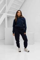 Malelions Essentials Trainingspak Dames Donkerblauw - Maat L - Kleur: Donkerblauw | Soccerfanshop - thumbnail