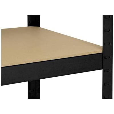 TOOLCRAFT TO-8689791 Stellingkast (extra stevig) 265 kg (b x h x d) 900 x 1800 x 450 mm Metaal, MDF Mat Zwart Hout TOOLCRAFT TO-8689791 Stellingkast (extra stevig) 265 kg (b x h x d) 900 x 1800 x 450 mm Metaal, MDF Mat Zwart Hout