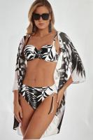 Bad & Beach Roidal SHIRT EVA Zwart & Wit - thumbnail