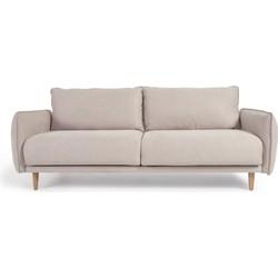 Kave Home 3-zits Bank 'Carlota' Micro-bouclé, kleur Beige