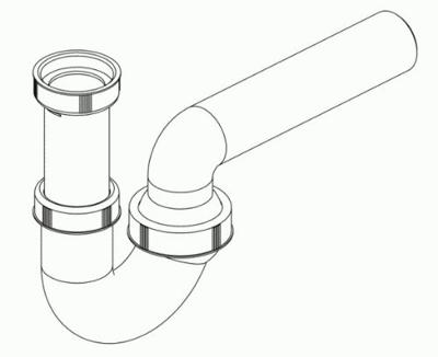Meister DALLMER Dallmer Sifon Met Kogelkop 1 1/2X40 - DALL010216 Meister DALLMER Dallmer Sifon Met Kogelkop 1 1/2X40 - DALL010216