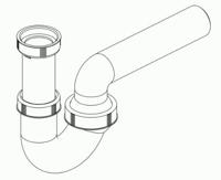 Meister DALLMER Dallmer Sifon Met Kogelkop 1 1/2X40 - DALL010216 - thumbnail