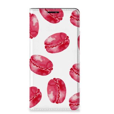 Motorola Edge 20 Pro | Flip Style Cover | Pink Macarons Motorola Edge 20 Pro | Flip Style Cover | Pink Macarons