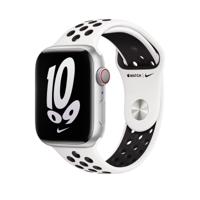 Apple Nike Sport Band Apple Watch 42mm / 44mm / 45mm / 49mm Summit White / Black - thumbnail