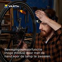 Varta Work Flex Motion Sensor H20 Hoofdlamp LED werkt op batterijen 150 lm 20 h - thumbnail