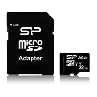 Silicon Power MicroSDHC Card Elite class 10 UHS-I U1 32GB incl. adapter - thumbnail