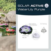 FIAP 3206-2 SOLAR ACTIVE WaterLily Purple Decoratieve lamp op zonne-energie LED LED vast ingebouwd Paars - thumbnail