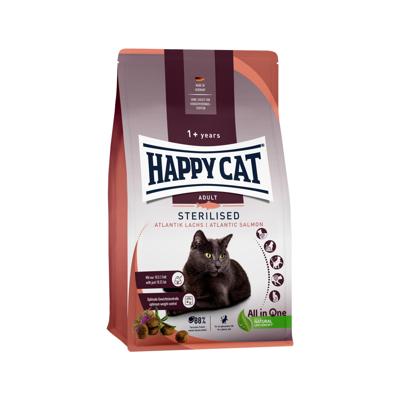 Happy Cat Adult Sterilised Atlantik Lachs (met zalm) kattenvoer 2 x 10 kg