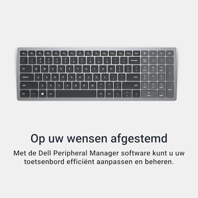 DELL Pro Plus compact toetsenbord - KB740 - VS internationaal (QWERTY)