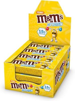 M&M's Hi Protein Bar 12repen Peanut