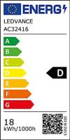 OSRAM HOMELIGHTING 4058075437326 LED-lamp Energielabel D (A - G) E27 Peer 18 W = 150 W Warmwit (Ø x l) 70 mm x 128 mm 1 stuk(s) - thumbnail