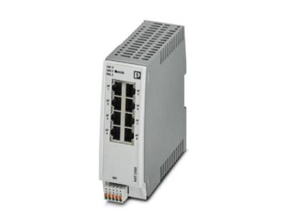 PHOENIX CONTACT FL NAT 2208 Managed NAT Switch 2000, 8 RJ45-poorten 10/100 Mbit/s, beschermingsklasse IP20, PROFINET Conformance-Class B