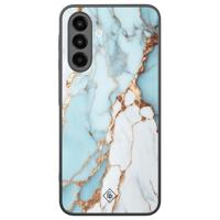 Samsung Galaxy A26 hoesje - Marmer lichtblauw - thumbnail