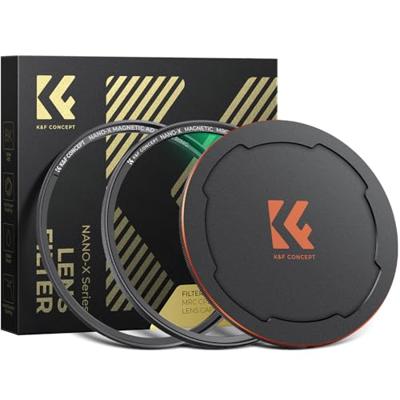 K&F Concept magnetische CPL filter Nano X 62mm - Hoogwaardige polarisatiefilter met waterbestendige coating en magnetische bevestiging
