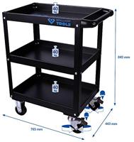 Brilliant Tools BT150900 Servicewagen - thumbnail