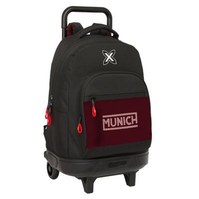 Schoolrugzak Munich Vulcan Zwart 33 x 45 x 22 cm