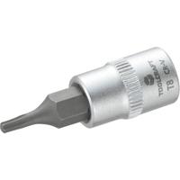 TOOLCRAFT T8 816078 T-profiel Dopsleutel-bitinzet T 8 1/4 (6.3 mm) - thumbnail