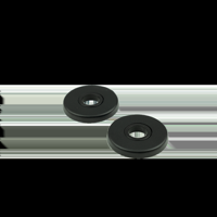 AMI Klik Rozet Rond Krg Zwart - 739370 - thumbnail