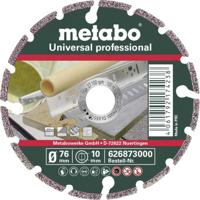 Metabo Diamant-doorslijpschijf | 76x10, 0 mm |Universal | professional - 626873000 - thumbnail