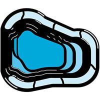 Ocean I voorgevormde vijver - thumbnail