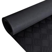 Vloermat anti-slip 3 mm 1,5x4 m rubber ruit - thumbnail