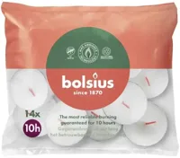 Bolsius Maxi-lichten 10-uur Zak 14 stuks - thumbnail