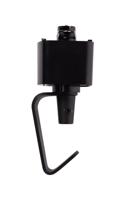 Lucide TRACK Hanglampadapter - 1-fase Railsysteem / Railverlichting - Zwart (Uitbreiding) - thumbnail