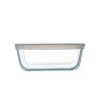 Pyrex Schaal met deksel 2L 20x22cm - thumbnail