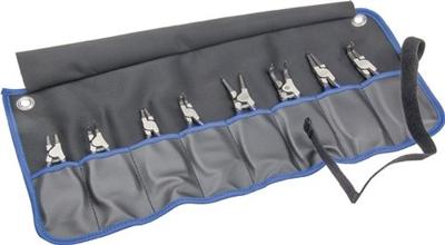Promat/Tecwerk Set borgringtangen | 8-delig | 10-60 mm - 4000810631 Promat/Tecwerk Set borgringtangen | 8-delig | 10-60 mm - 4000810631